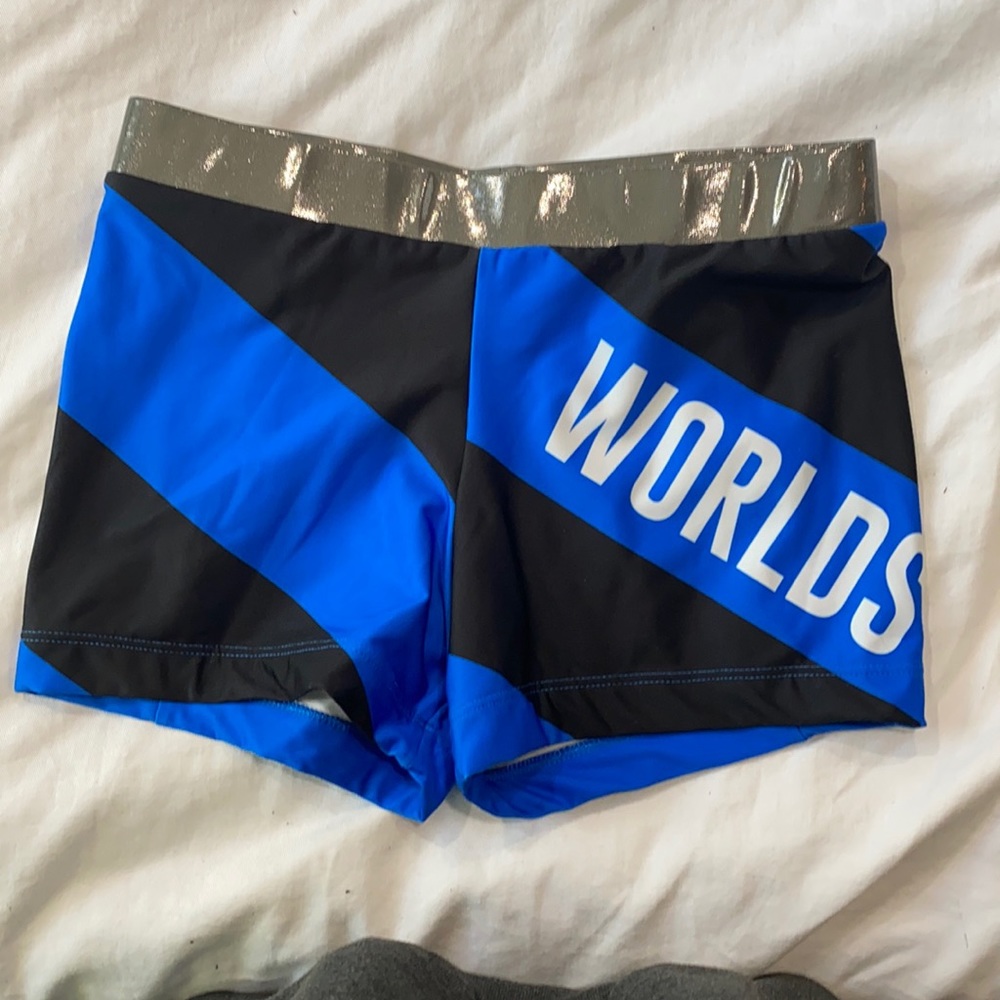 VARSITY worlds spandex